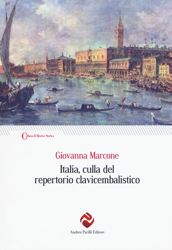 Copertina di Italia, culla del repertorio clavicembalistico