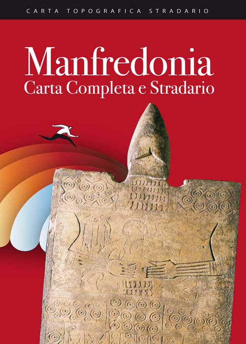 Copertina di Manfredonia, carta completa e stradario 2014
