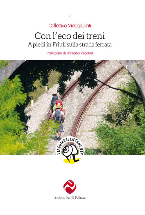 Copertina di Con l'eco dei treni